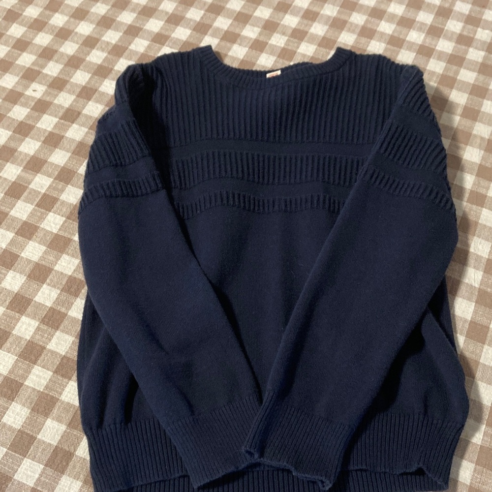 Cat & Jack Navy Kids Sweater